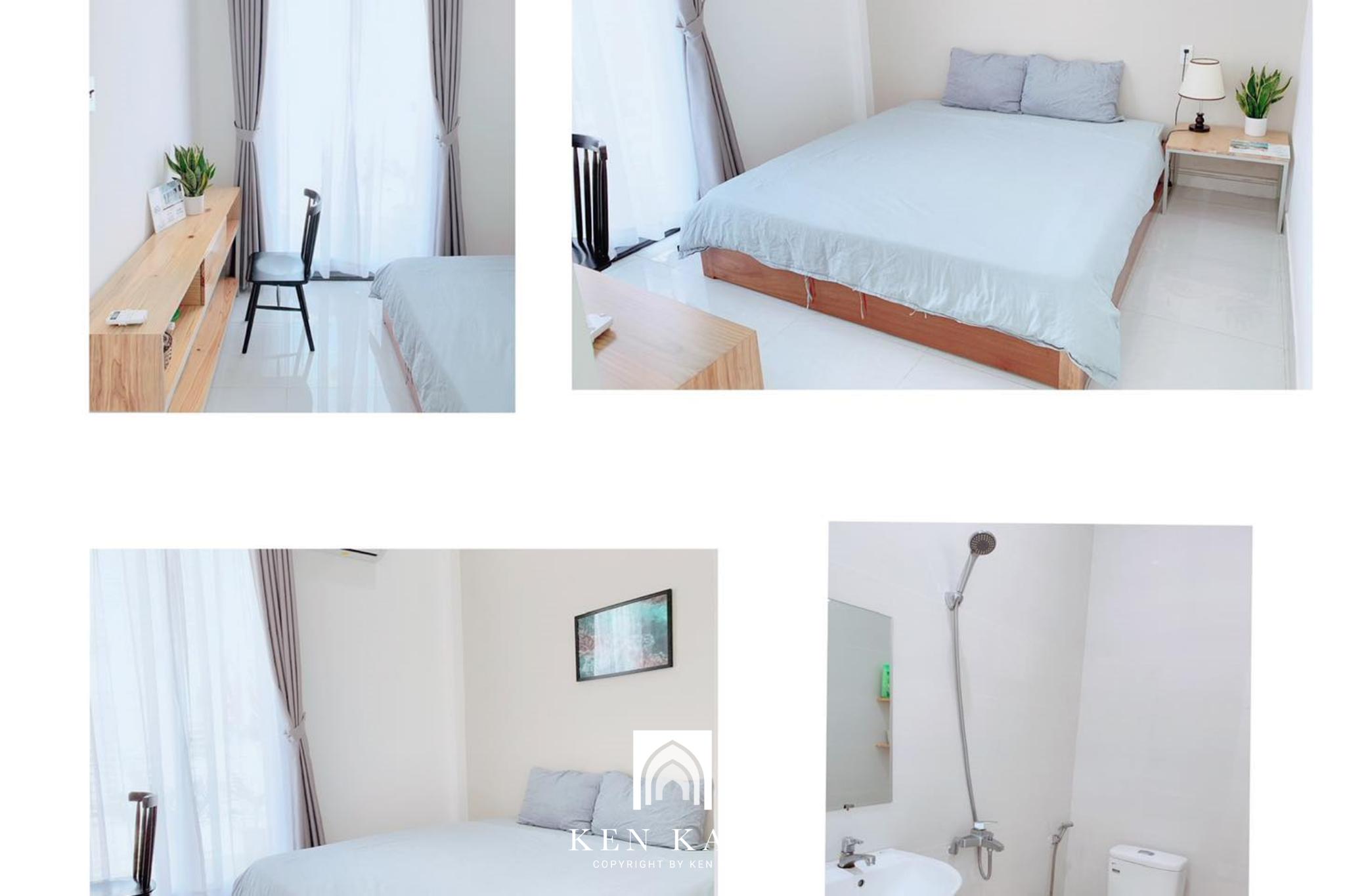 gam m&agrave;u trong thiết kế nội thất homestay phong c&aacute;ch tối giản